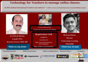 Technology for Teachers to manage online classes.
